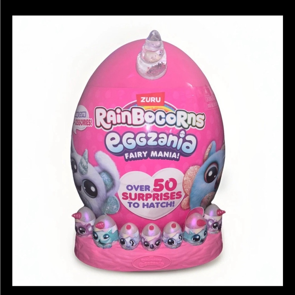 Rainbocorns Eggzania Fairy Mania Toy - Pink